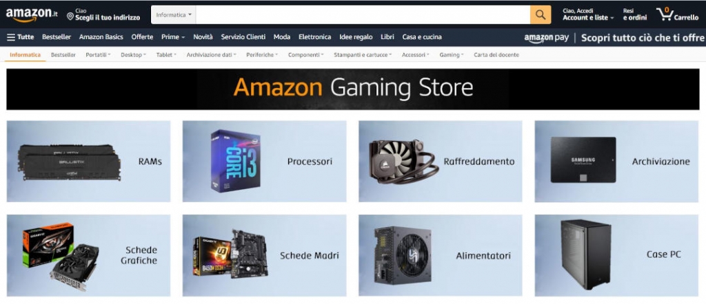 Amazon Gaming Store