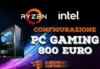 Miglior PC Gaming 800 euro