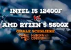Intel Core i5-12400F vs Ryzen 5 5600X