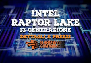 Processori Intel Raptor Lake di 13 generazione