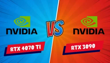 Nvidia GeForce RTX 4070 Ti vs RTX 3090