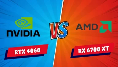 Nvidia RTX 4060 vs AMD RX 6700 XT